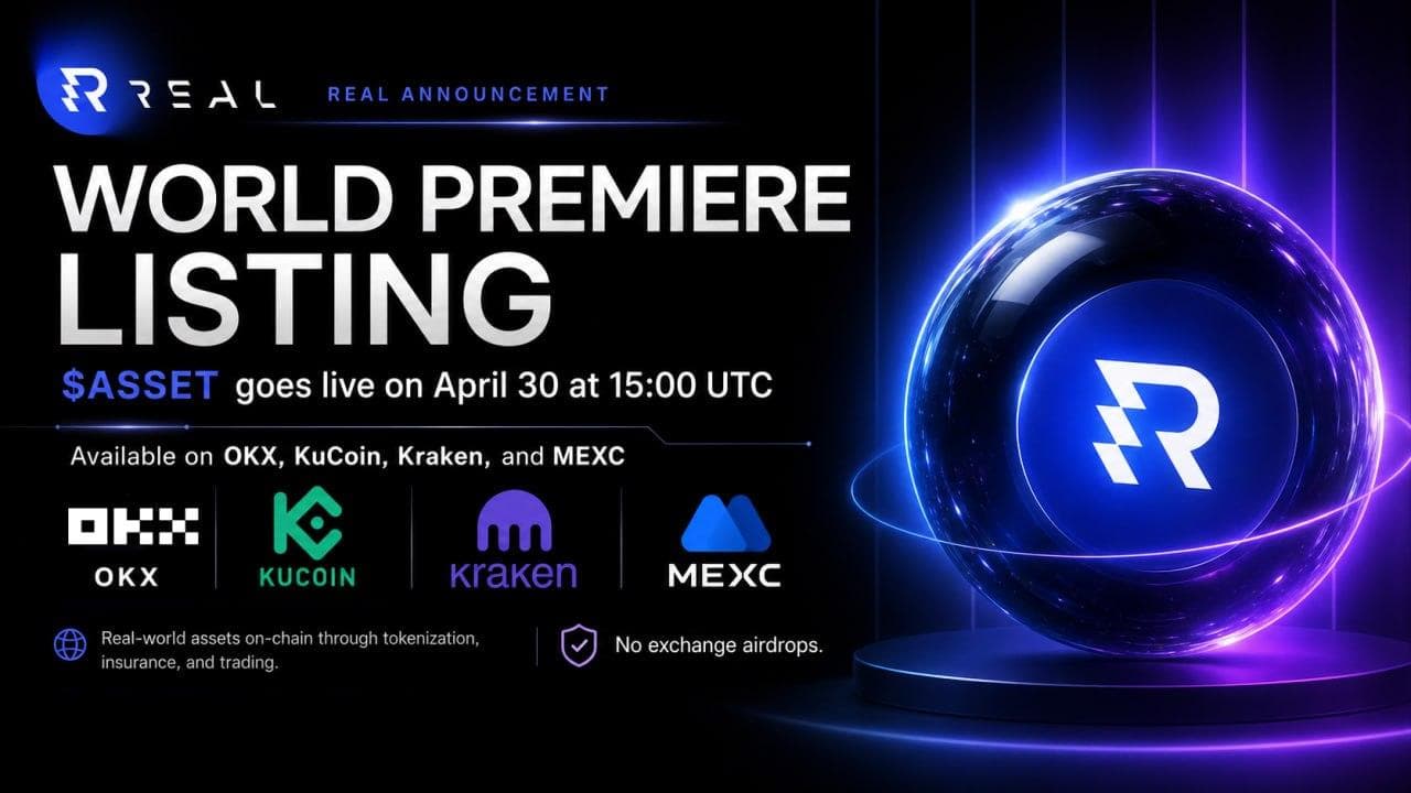 REAL Finance Launches $ASSET Token with Simultaneous Listings Across Major Exchanges - The Block